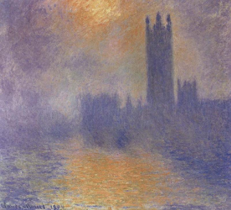 Claude Monet The Houses of Parliament china oil painting image